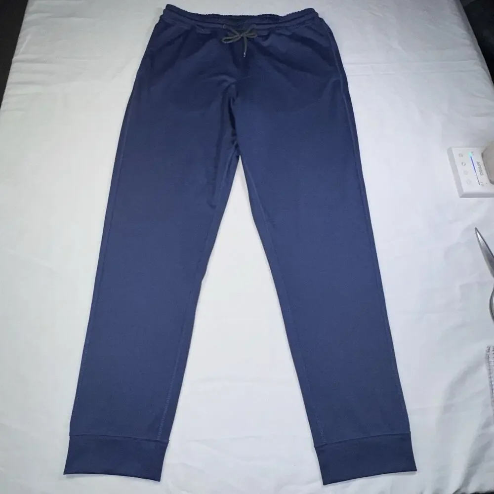 Tommy Bahama Joggers Men’s Medium Blue Polyester Blend